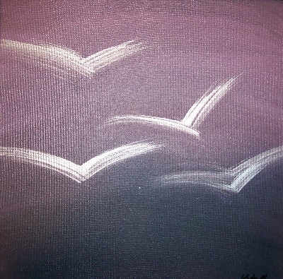Purple in flight